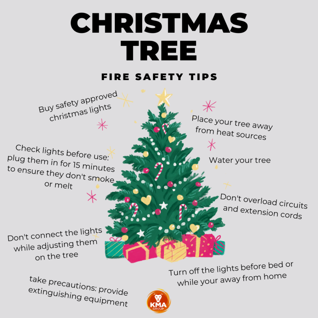 Christmas tree fire safety tips - KMA Group